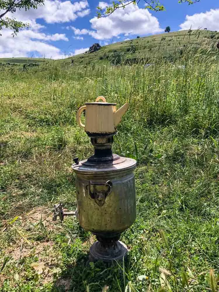 Special method of making tea in Azerbaijan