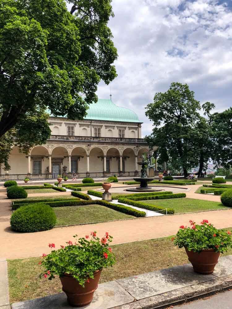 Old Summer Palace in the Royal Garden of Prague Castle