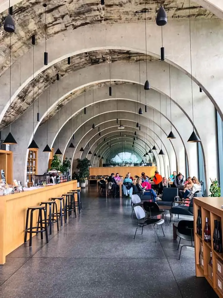 Lahofer Winery building interior