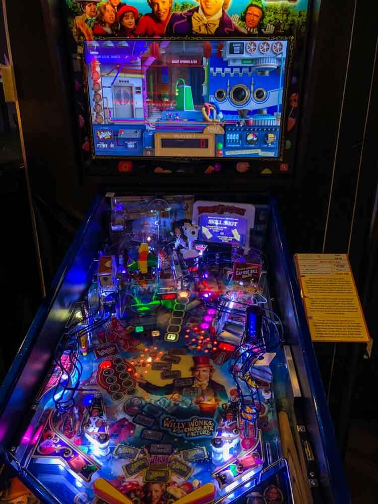 Pinball machine in Terra Technica Museum
