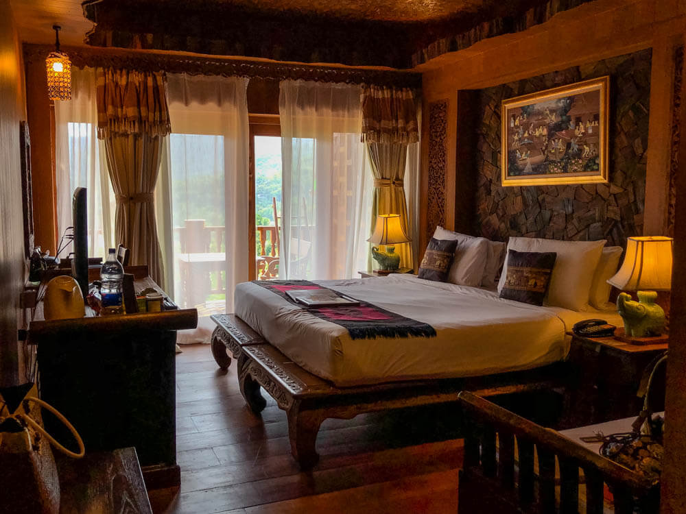 A view of a hotel room at Santhiya Resort Koh Phangan