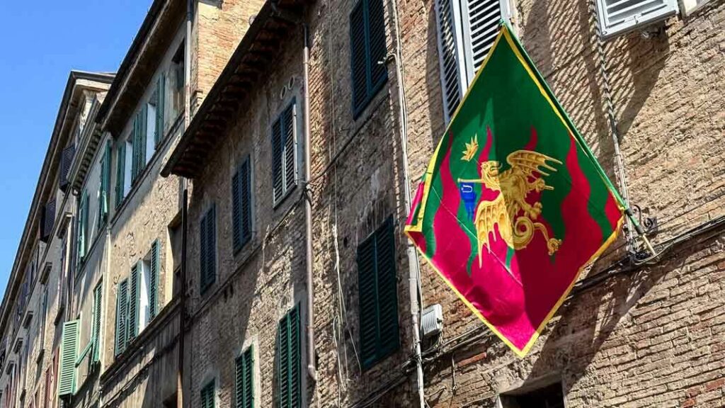 Siena Contrada Flag