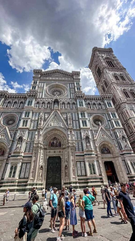 Florence's Duomo from the front