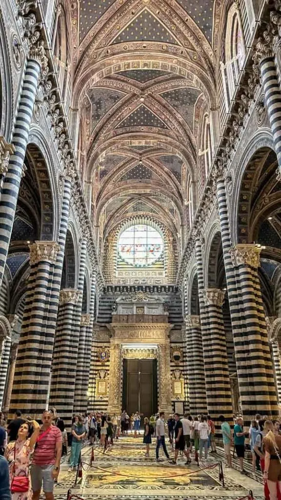 Siena Duomo's interior