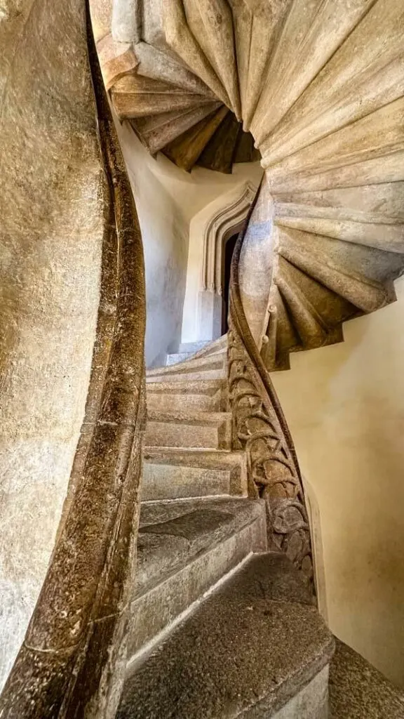 Double Spiral Staircase Doppelwendeltreppe in Graz