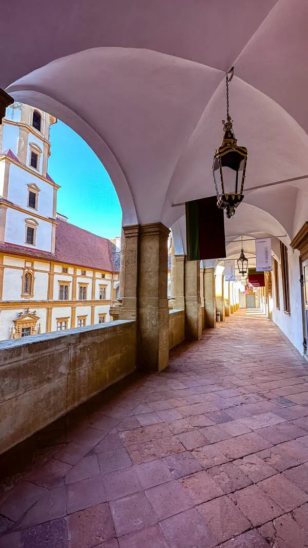 Eggenberg Palace walkways