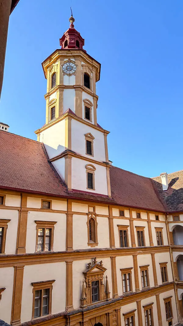 Eggenberg Chateau Courtyard